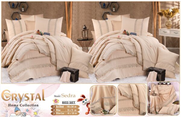طقم سرير اطفال سدرا 6 قطع